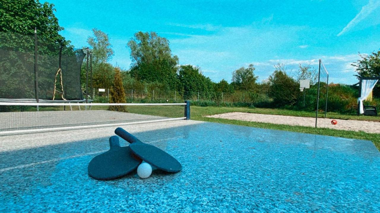 Domki Black Pearl Mielno Basen Sauna Jacuzzi Экстерьер фото